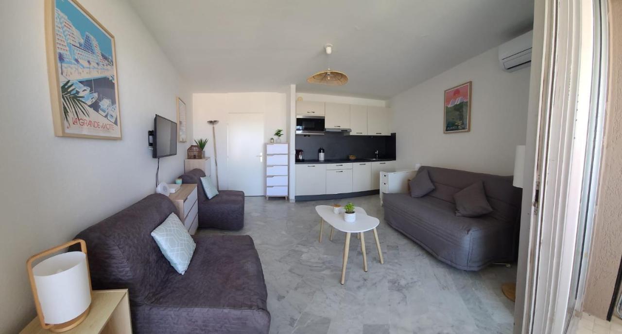 Апартаменти Vue Imprenable Sur Le Port, Proche Plages ! Ла-Гранд-Мотт Екстер'єр фото